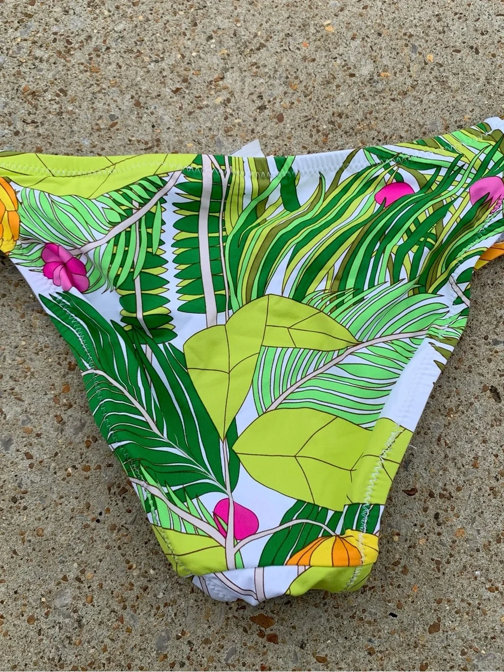 Trina Turk Tropical Swimsuit Bikini Bottoms 8